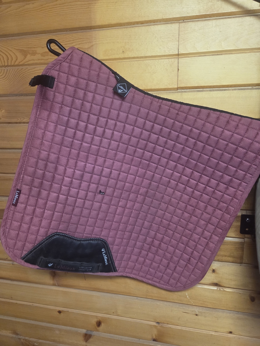 LeMieux Quilted Saddle Pad in Dusty Rose